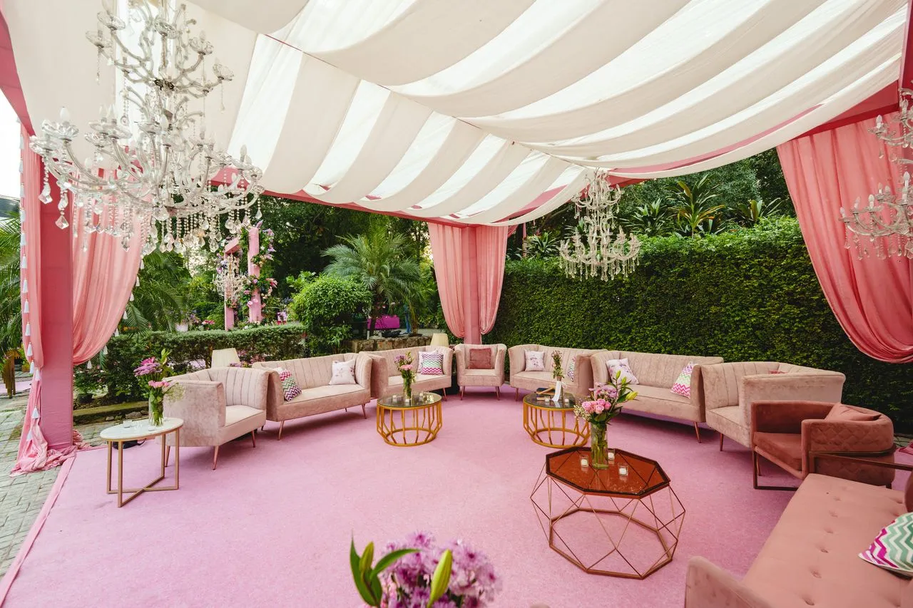 luxury destination wedding mandap in uttarakhand